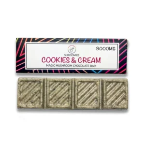 SHROOMIES–Cookies and Cream Chocolate Mushroom Edibles (3000mg)